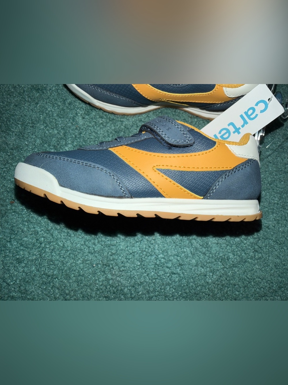 Carters Remi Toddler Boys Casual Slip-on Sneakers! 👟